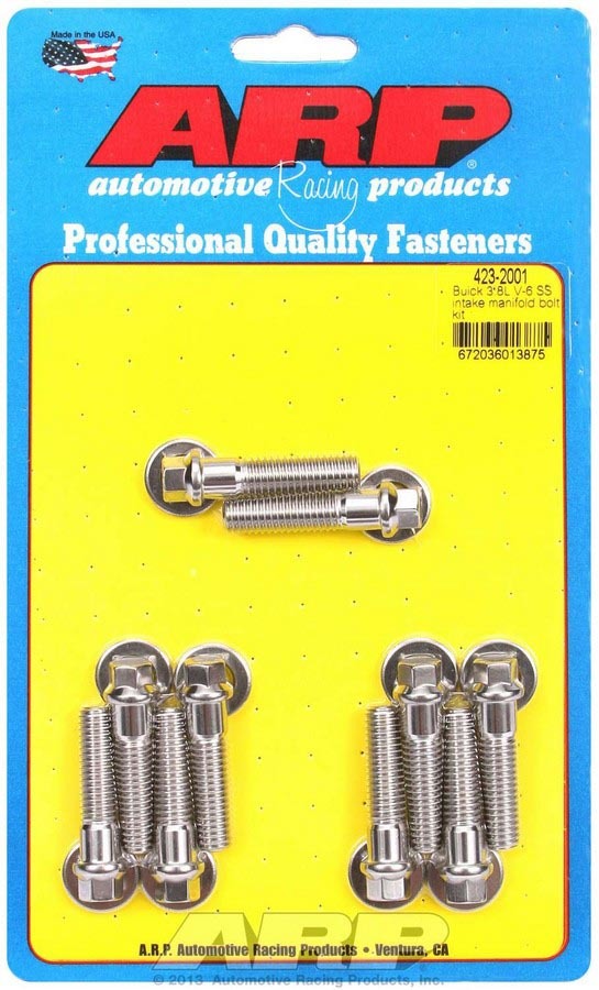 Intake Manifold Bolt Kit S/S - Buick 3.8L V6 - 4232001