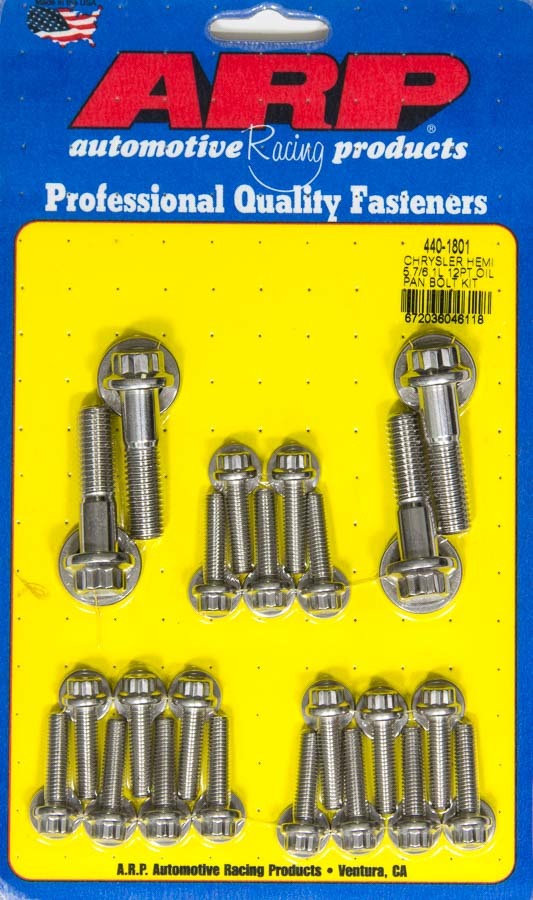 Chrysler Hemi 5.7/6.1L Stainless 12-Point - 4401801