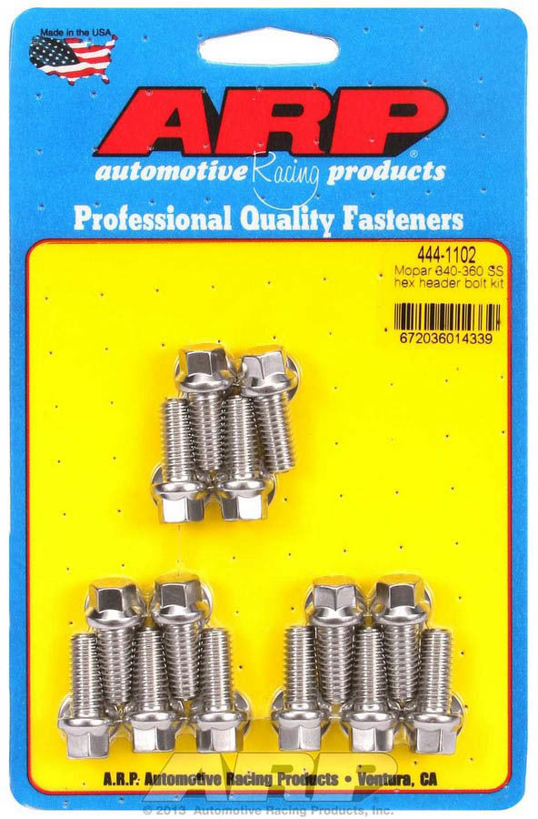 S/S Header Bolt Kit - 5/16 x .750 UHL (14) - 4441102