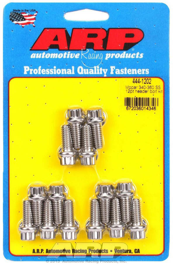 S/S Header Bolt Kit - 5/16 x .750 UHL (14) - 4441202