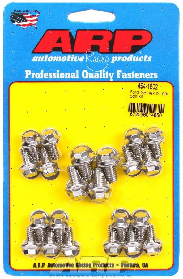 Ford S/S Oil Pan Bolt Kit 6pt. - 4541802