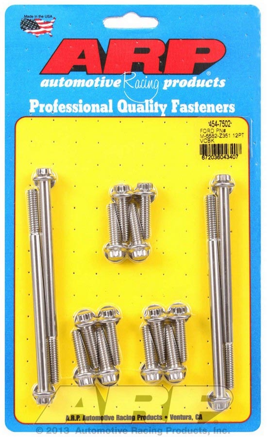 Valve Cover Bolt Kit 12pt SBF - 4547502