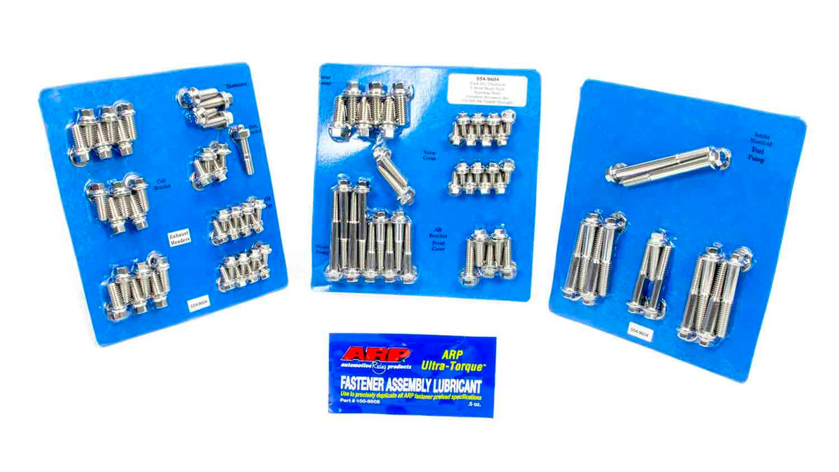 Engine Blt Kit 351C Hex Stainless - 5549604