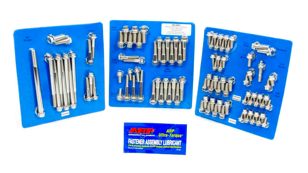 Engine Blt Kit BBF 12-Point Stainless - 5559501
