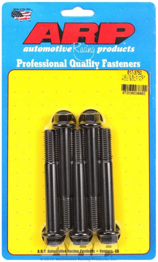 1/2-13 x 3.750 6pt Bolt Kit 5pk - 6173750