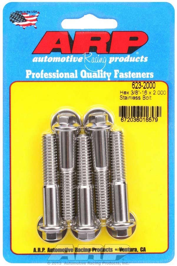 S/S Bolt Kit - 6pt. (5) 3/8-16 x 2.000 - 6232000