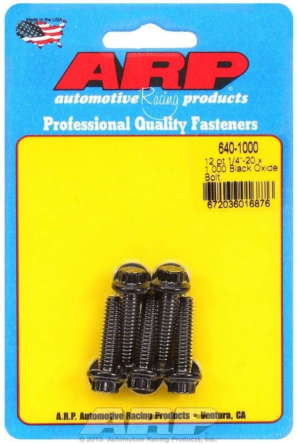 Bolt Kit - 12pt. (5) 1/4-20 x 1.000 - 6401000