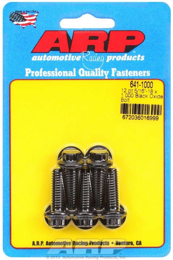 Bolt Kit - 12pt. (5) 5/16-18 x 1.000 - 6411000