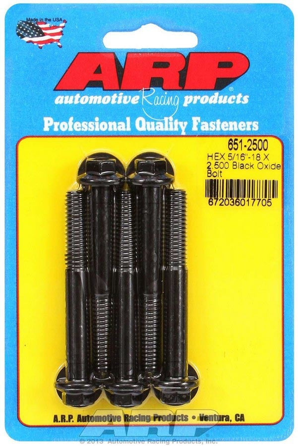 Bolt Kit 6pt 5pk 5/16-18 x 2.500 - 6512500