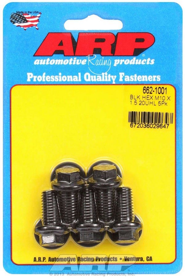 Bolt Kit - 6pt. (5) 10mm x 1.5 x 20mm - 6621001