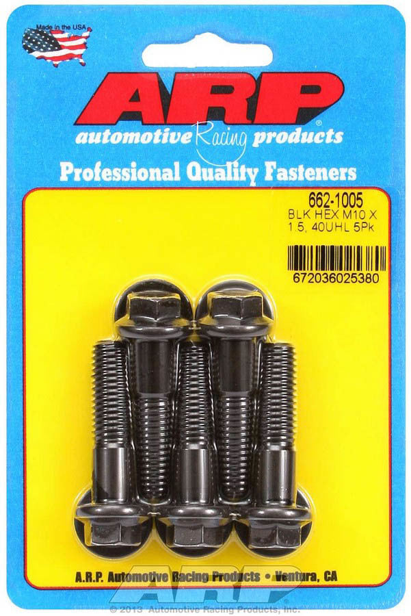 Bolt Kit - 6pt. (5) 10mm x 1.5 x 40mm - 6621005