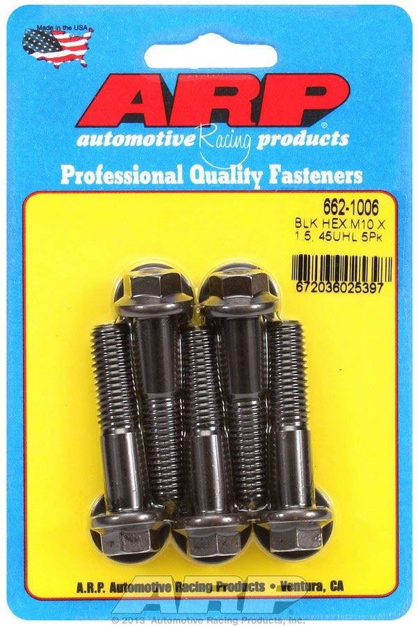 Bolt Kit - 6pt. (5) 10mm x 1.5 x 45mm - 6621006