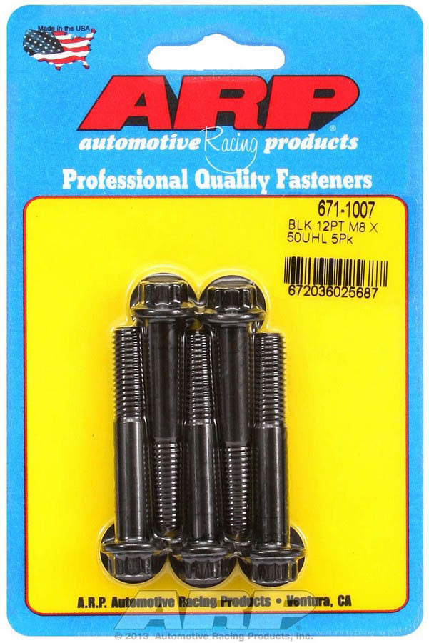 Bolt Kit - 12pt. (5) 8mm x 1.25 x 50mm - 6711007