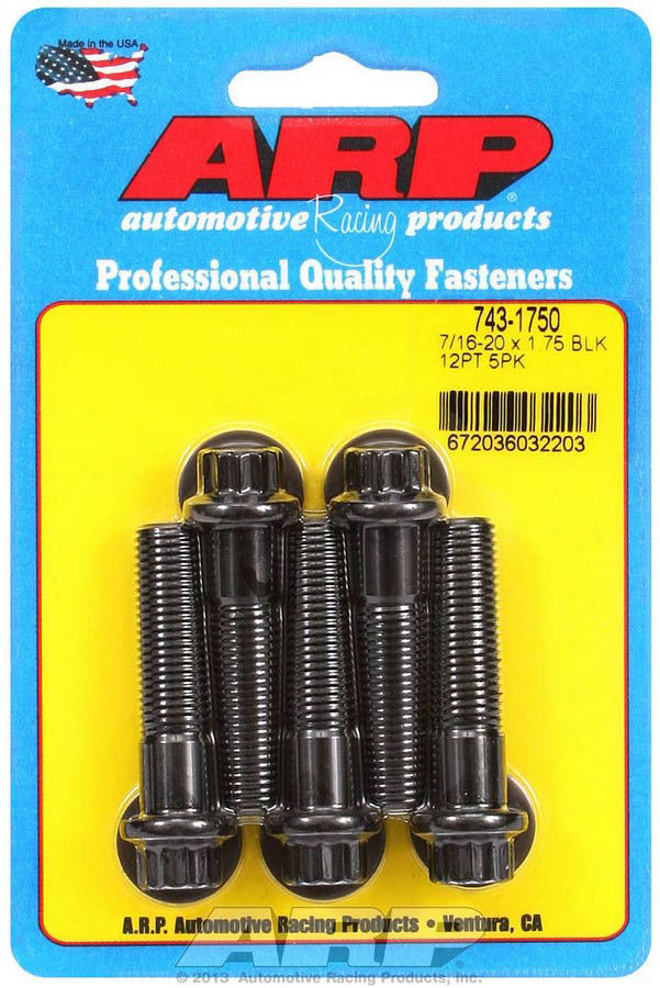 Bolt Kit - 12pt. (5) 7/16-20 x 1.750 - 7431750