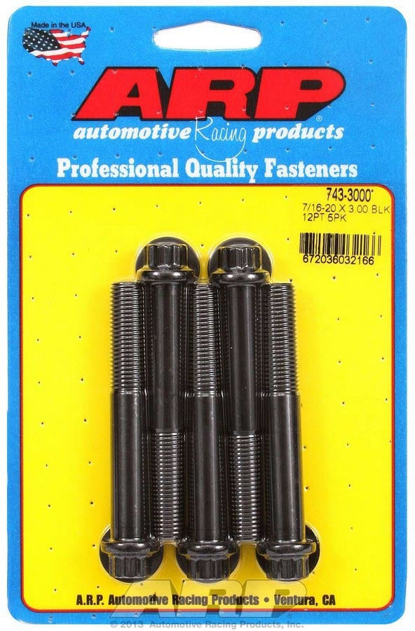 Bolt Kit - 12pt. (5) 7/16-20 x 3.000 - 7433000