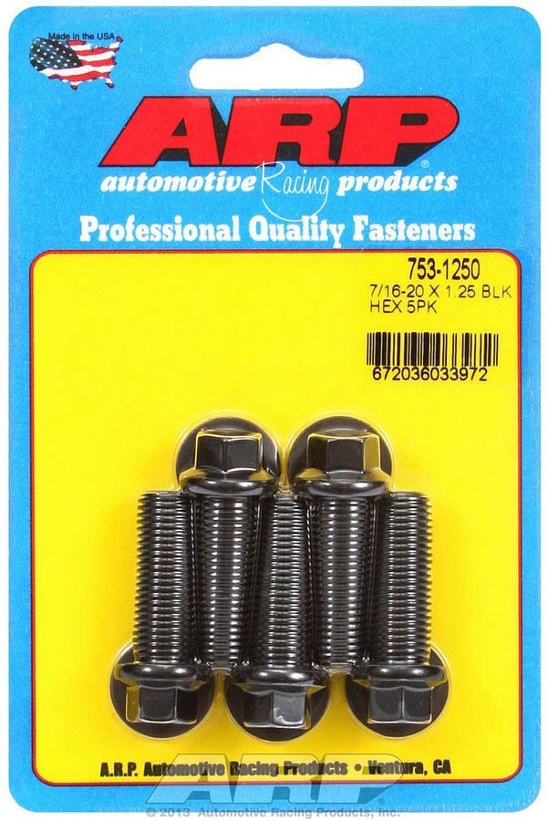 Bolt Kit - 6pt. (5) 7/16-20 x 1.250 - 7531250