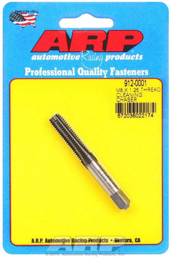 Thread Cleaning Tap 8mm x 1.25 - 9120001