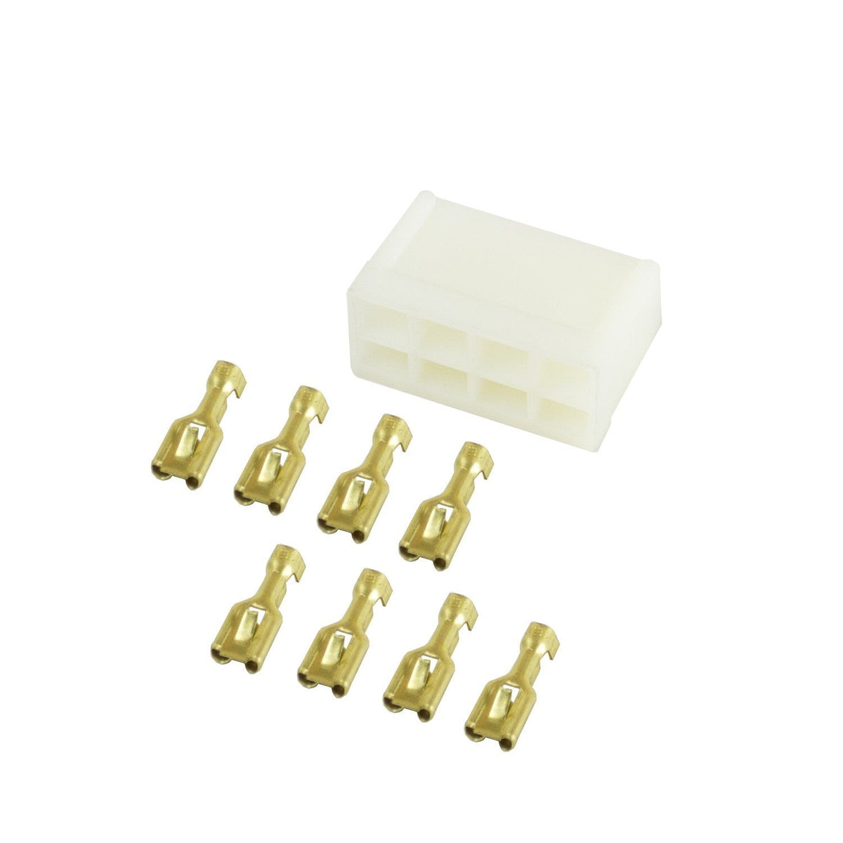 8-Prong Gauge Wiring Terminal Plug - Female - 3299