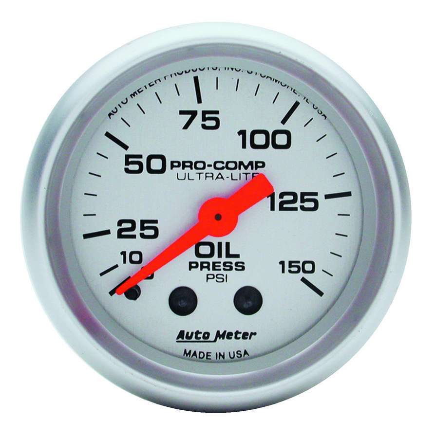 Td Gaug Oil Pressure 2 1/16 - 4323
