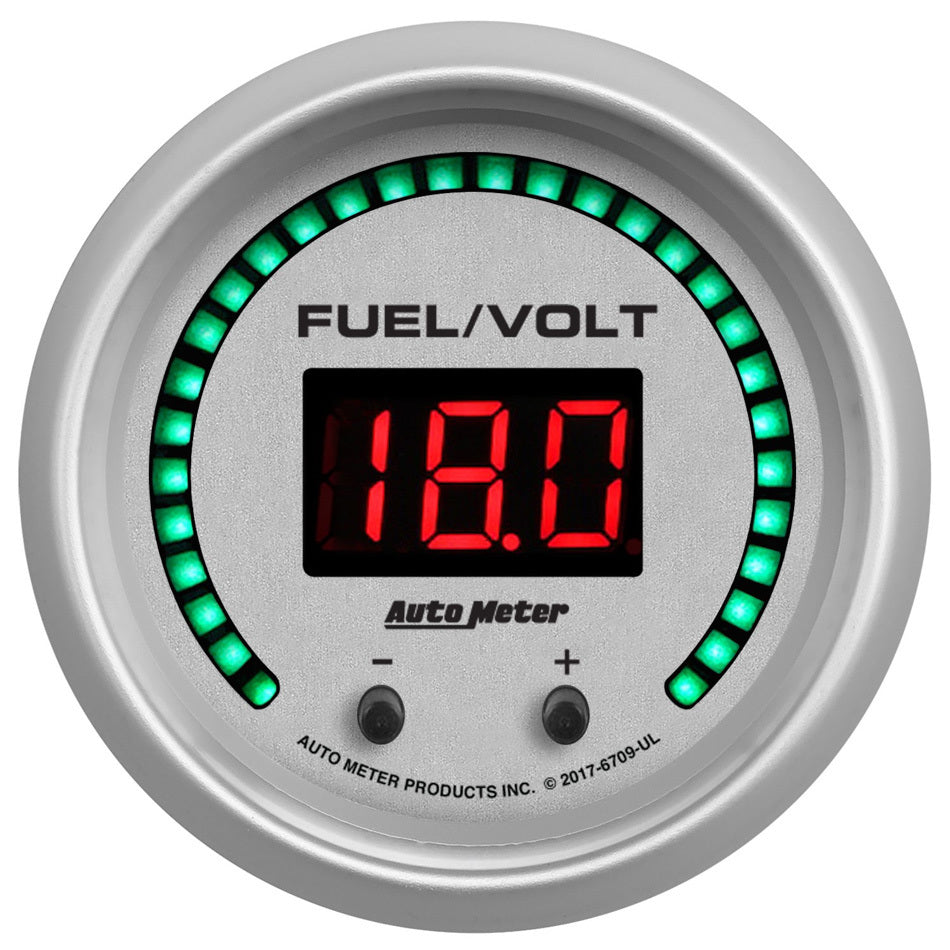 Gauge Fuel/Volt 2 1/16 - 6709UL