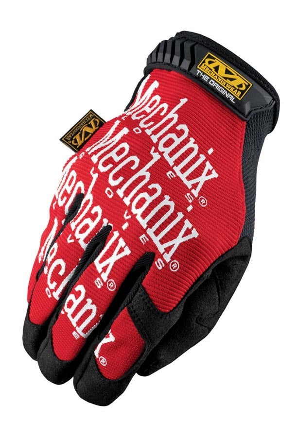 Mech Gloves Red Lrg - MG02010