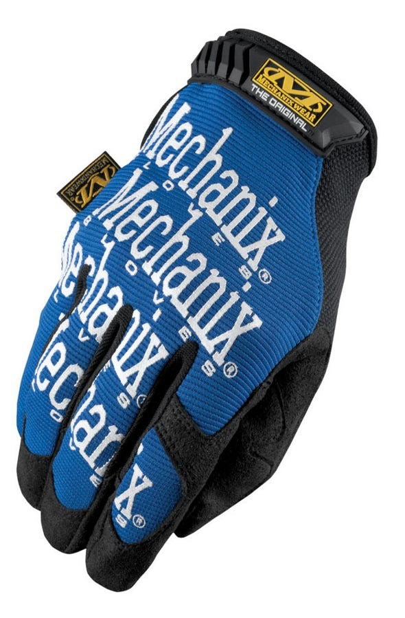 Mech Gloves Blue Med - MG03009