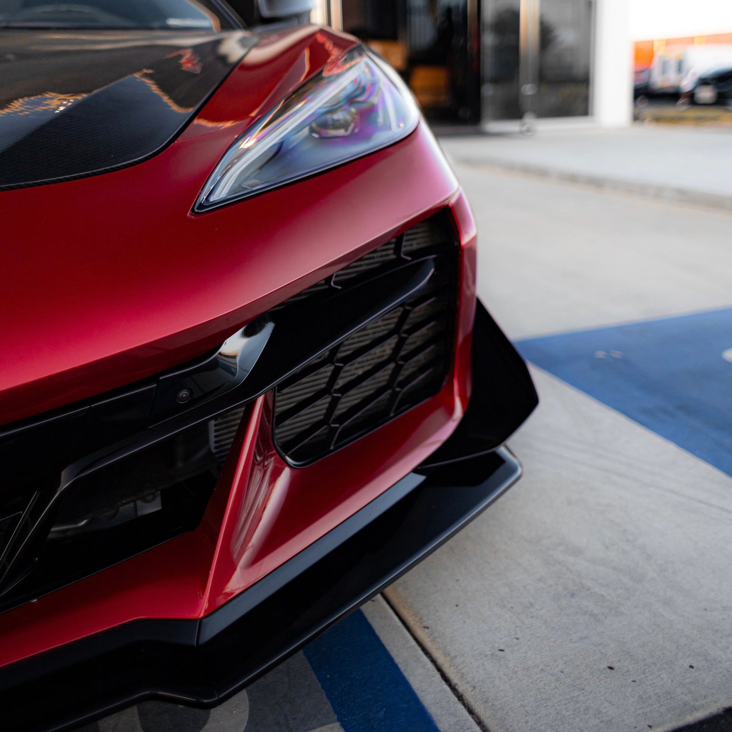 C8 To C8 Z06 Full Front Bumper Conversion Kit (Track Package 15pcs)
