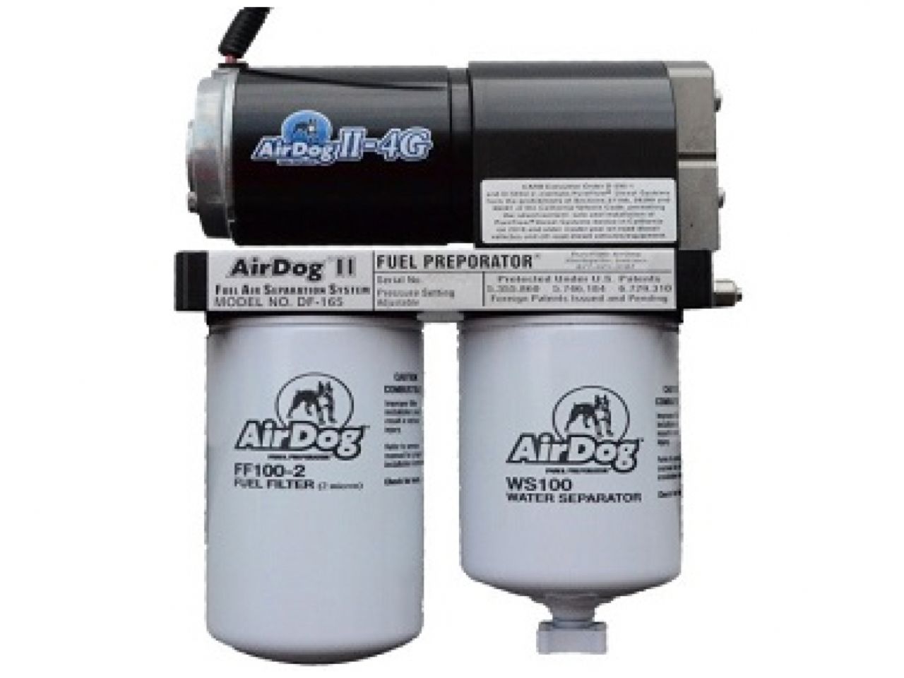 AirDog Fuel Pump - Pureflow II-4G DF-100-4G for 1998.5-2004 Dodge Cummins