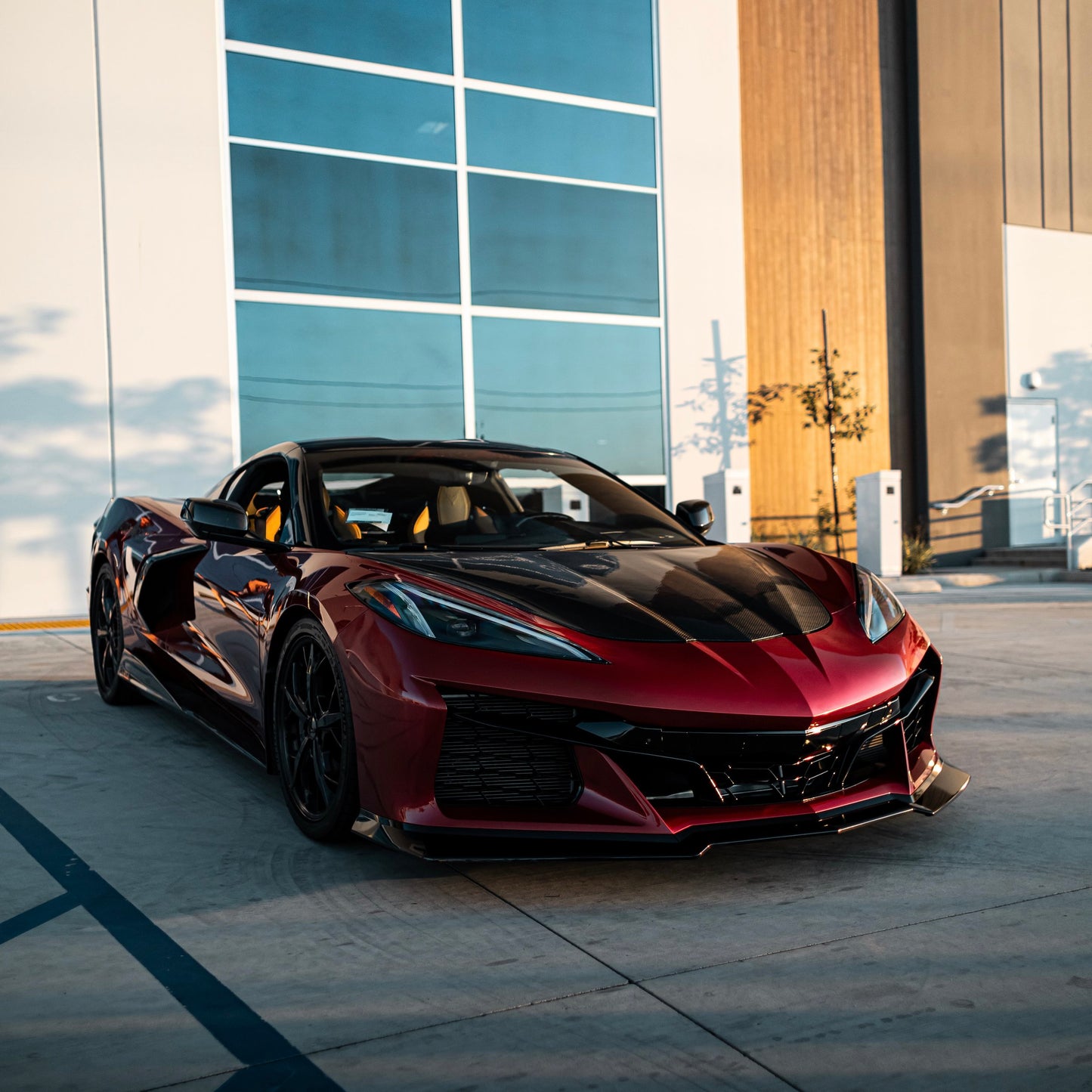 C8 To C8 Z06 Full Front Bumper Conversion Kit (Track Package 15pcs)