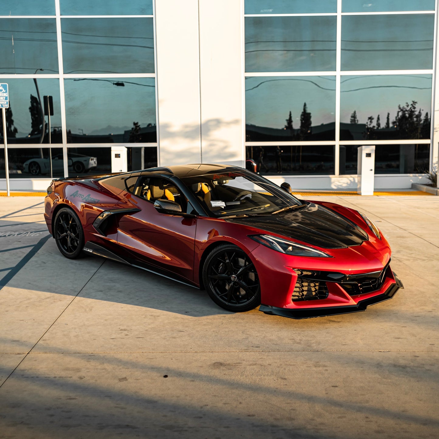 C8 To C8 Z06 Full Front Bumper Conversion Kit (Track Package 15pcs)