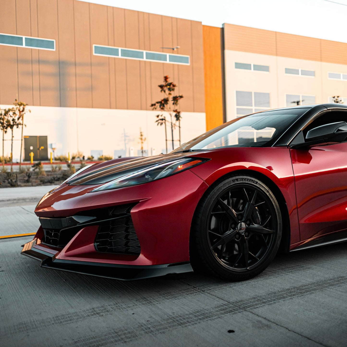 C8 To C8 Z06 Full Front Bumper Conversion Kit (Track Package 15pcs)