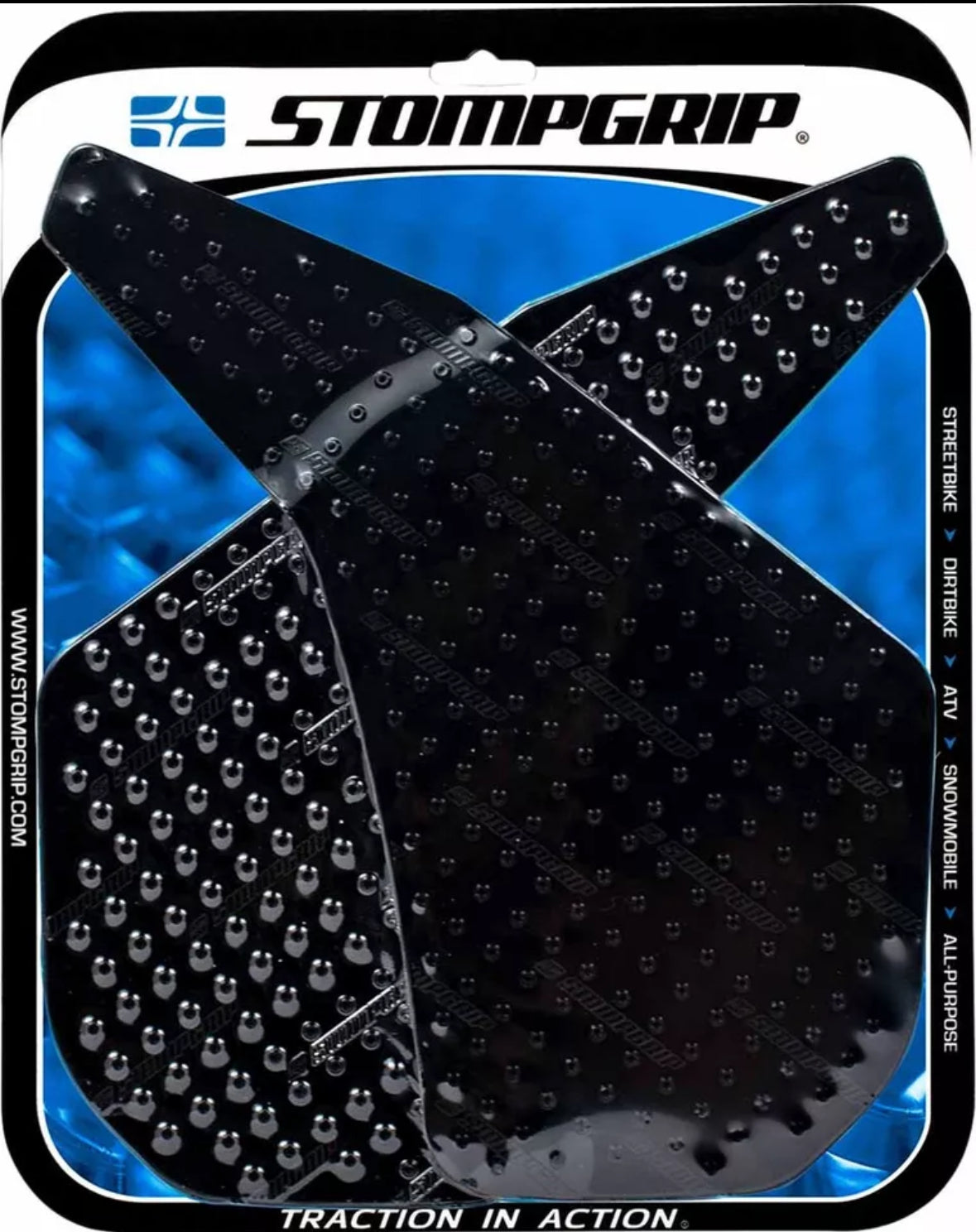 Stomp Design 55-10-009B Traction Pads - Black