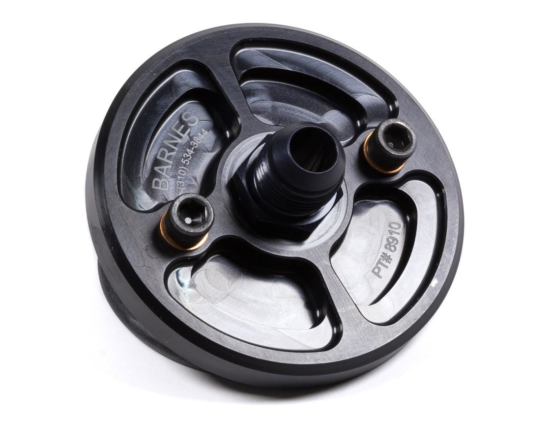 Billet Oil Filter Block Off Plate -10 Fitting - 891010