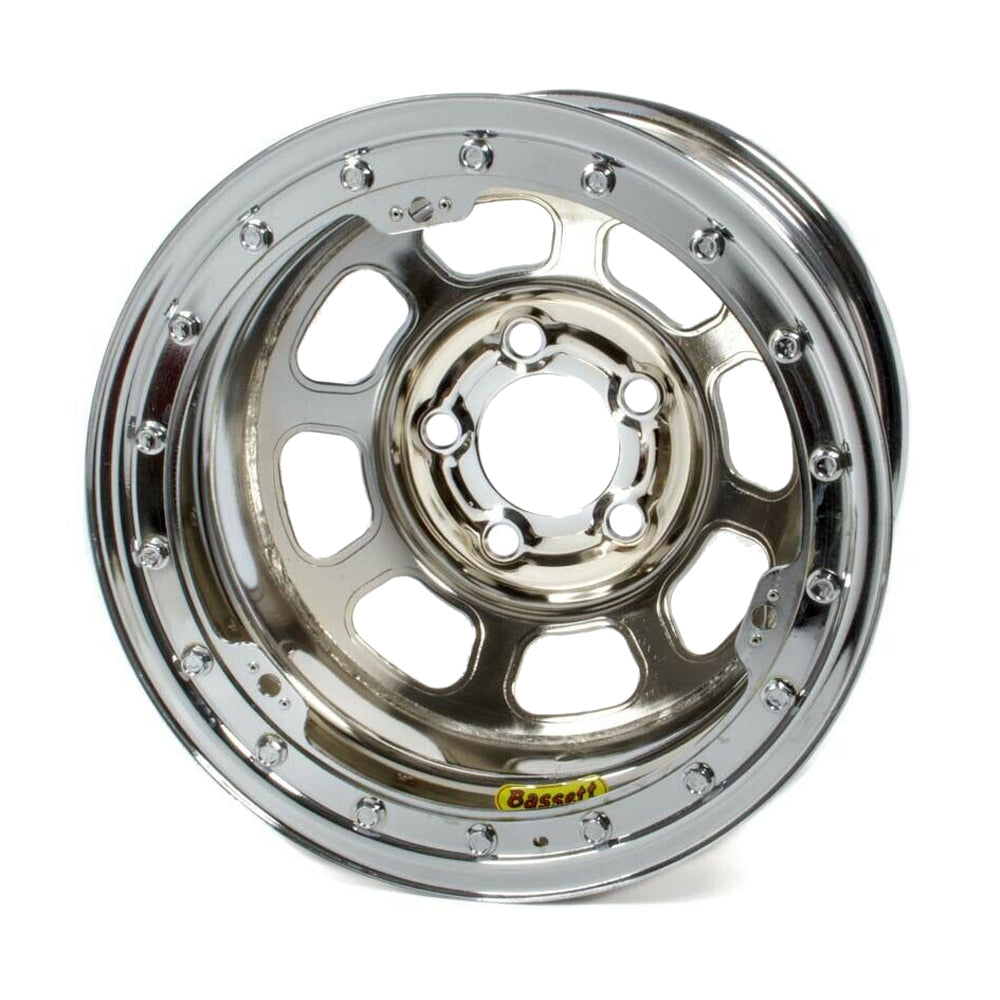15x8 B/L Chrome Wheel 5x5 3in BS - 58D53ICLK