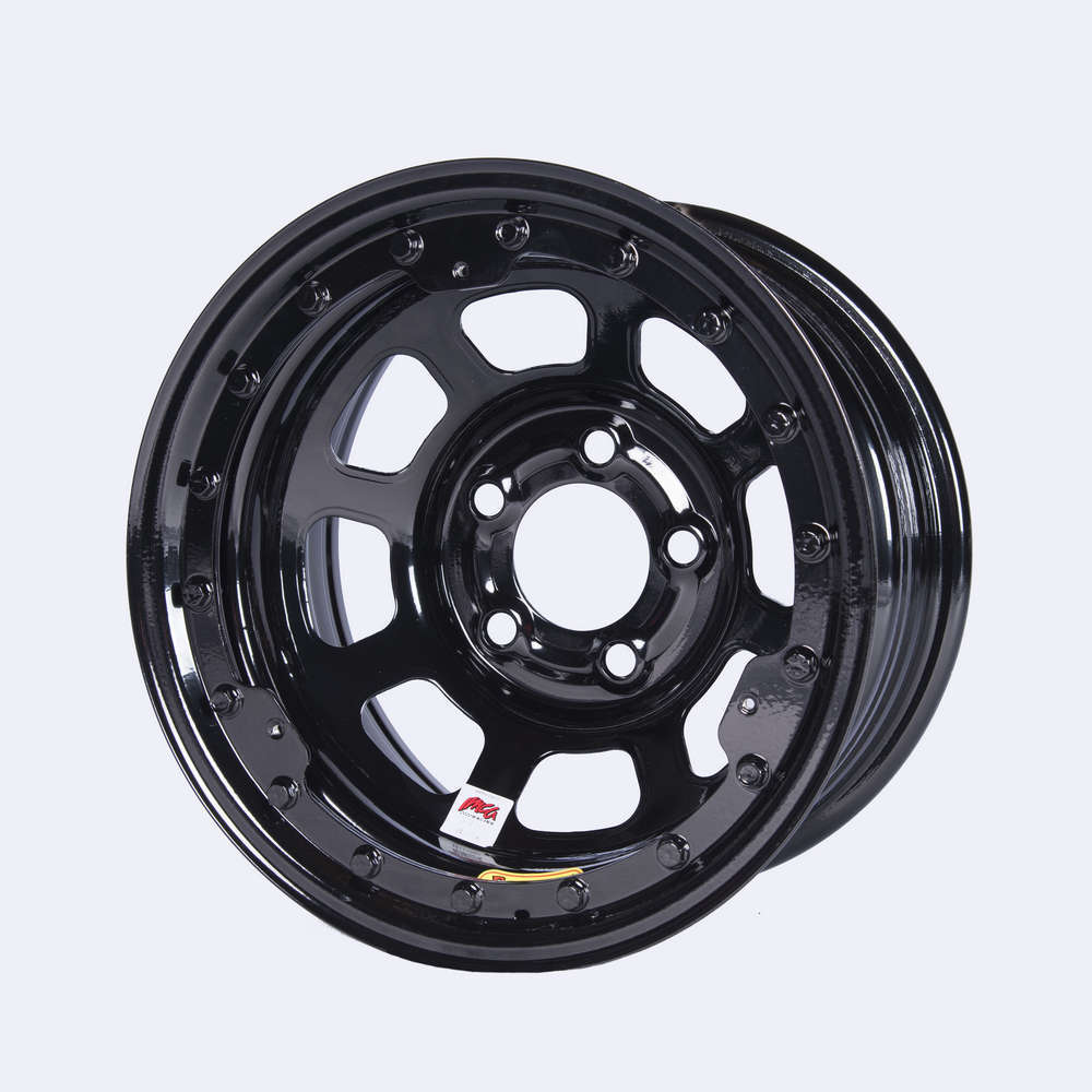 15x8 IMCA B/Lock Wheel Black D-Hole 5x5 - 58D53ILK