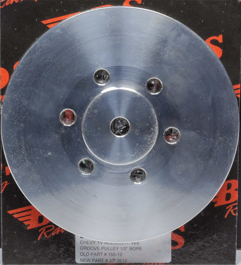 Alum. Single Vee Groove Pulley - VP3512