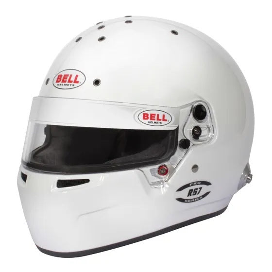 Helmet RS7 7-1/8 White SA2025 FIA8859 - 1310B26