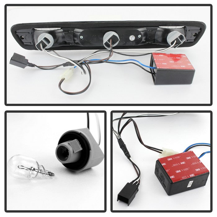 FR SPORT SPYDER Xtune Chevy Colorado 04-13 /GMC Canyon 04-12 LED 3rd Brake Light Smoke...