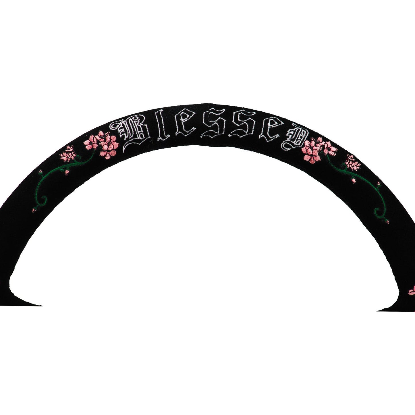 Blessed Universal 350mm 3" Deep Dish 6-Bolt Steering Wheel Red Suede Alcantara