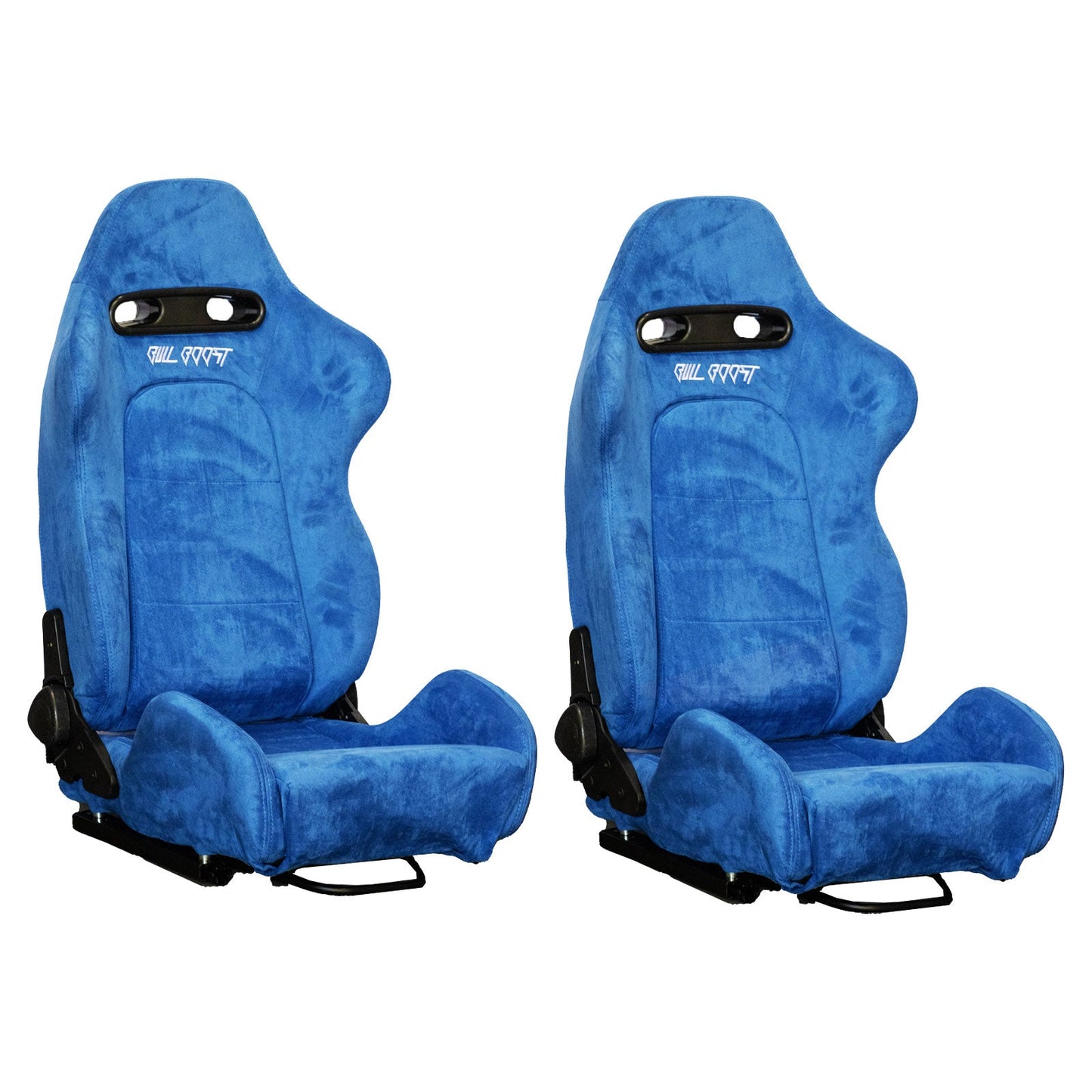 Bull Boost Adjustable Racing Lowered Ultra Max Bucket Seat w/ Seat Rails