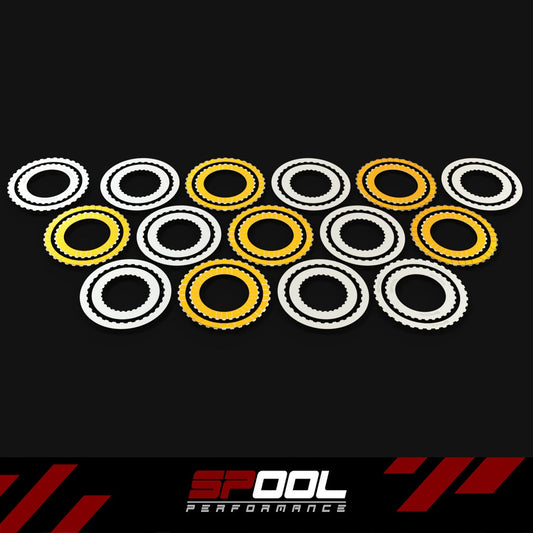 Spool Performance BMW 7 Speed DCT Upgraded 8/8 Clutch Set - View 2