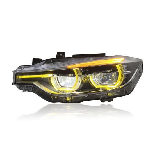 Led Headlights Dual Color DRL for BMW F30 F35 F80 3 Series M3