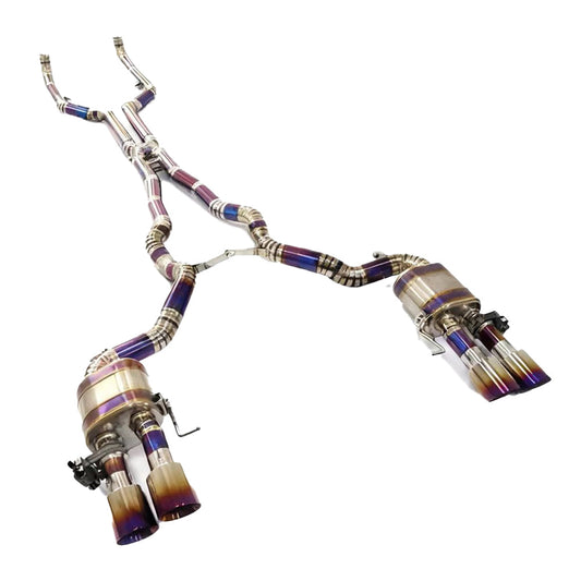 Titanium Performance Exhaust System for BMW F10 F12 F13 M5 F06 M6
