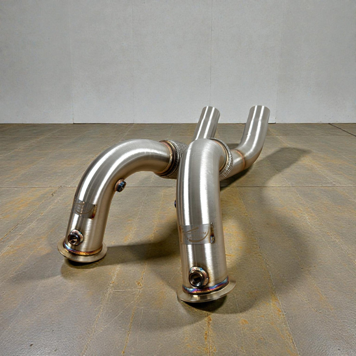 Palenon Performance BMW N63 & N63TU Catless Race Downpipes for 550i, 650i, 750i, Alpina B6 B7,...