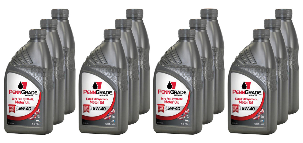 PennGrade Euro 5w40 Case 12 x 1 Quart - 61316