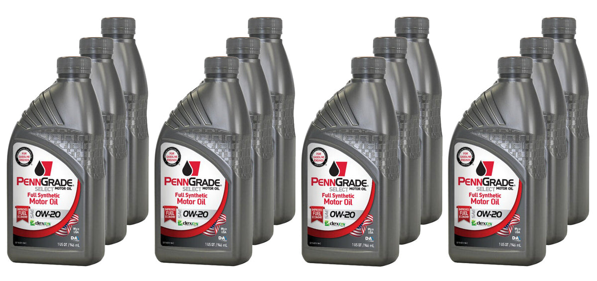 PennGrade Select 0w20 Case 12 x 1 Quart - 61526