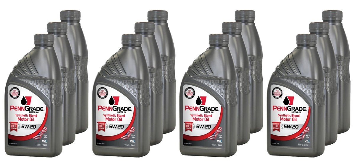 PennGrade Syn Blend 5w20 Case 12 x 1 Quart - 62716