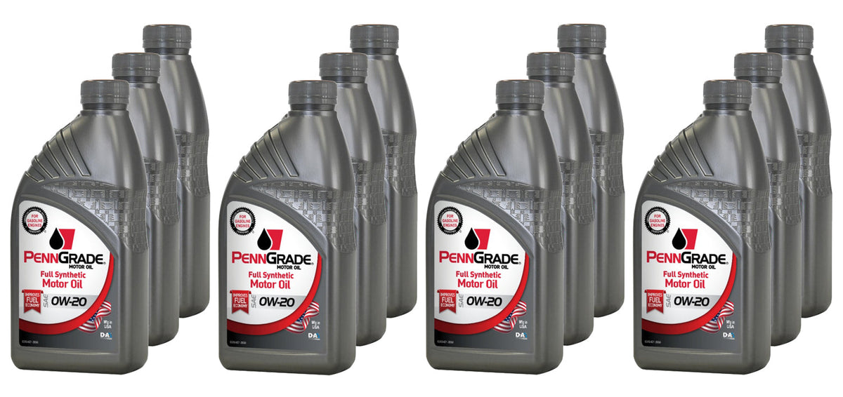 PennGrade Full Synthetic 0w20 Case 12 x 1 Quart - 62816