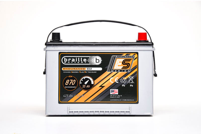34R Endurance AGM Battery 870 CCA - B34R