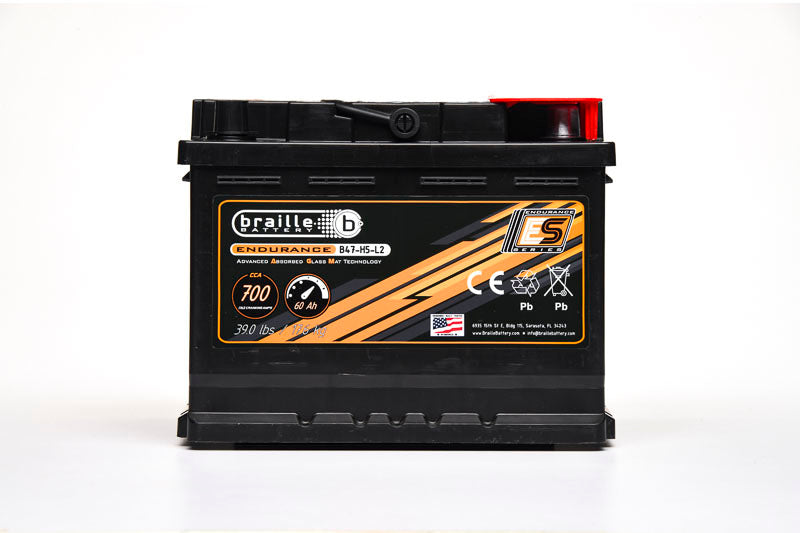 47-H5-L2 Endurance AGM Battery 700 CCA - B47H5L2